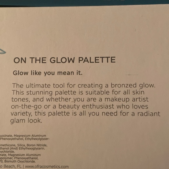 OFRA On the Glow highlighting and bronzing palette.  Brand new in box - Picture 5 of 8